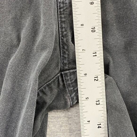 Chaps Shorts Mens 34 Black Cargo Pockets 9" Inseam Utility Cotton Workwear - Picture 6 of 10